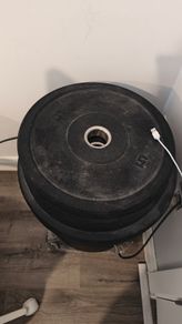 Weights and barbell