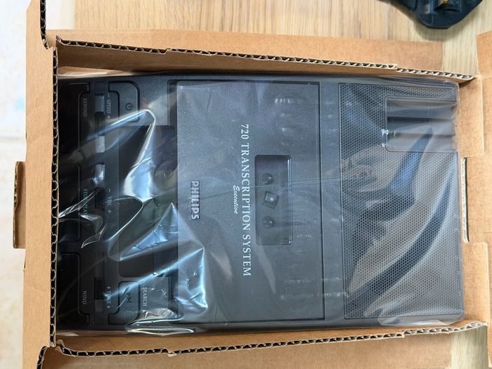 Philips Dictation System. LFH 0067/15. Complete. Never Used.