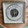 Vintage Weather Station Barometer Image 3