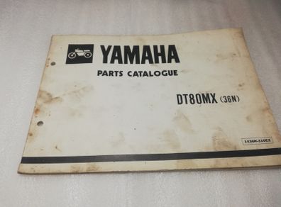 Yamaha DT80 MX parts catalogue