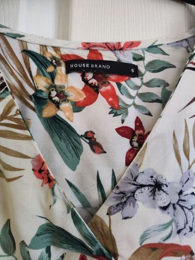House Brand Floral Blouse Size S