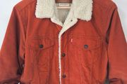 Levi mens Corduroy Trucker jacket