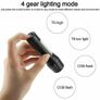 T6 COB LED USB Rechargeable Zoomable Flashlight Torch Lamp Light Image 5
