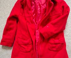 Tommy Hilfiger red girls coat (age:5)