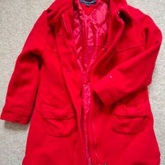 Tommy Hilfiger red girls coat (age:5)