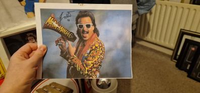WWE Jimmy Hart Autograph
