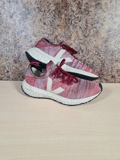 womens VEJA thunderbird v knit mix orange pierre trainers runners Size UK 6 EU 39