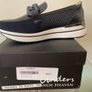 Cinders navy loafers Image 2