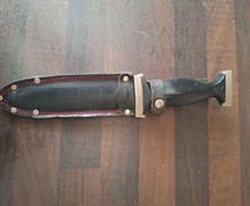 ERN Solingen "Eagle & Snake" German Boot Knife / Hunting Dagger