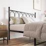 Double Metal Bed Frame 135 x 190 cm with Headboard Image 3