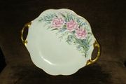 Porcelain plate by Ann Hutchison