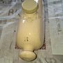 Vintage Cream-Glazed Stoneware Hot Water Bottle, commonly used as a bed or foot warmer during the 19th. Postage Available or Collection Image 2