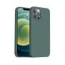 Liquid Silicone Case For iPhone 12 Pro Max Luxury Thin Soft Phone Cover New Green - FHT2IP12PMLK Image 4