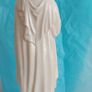 Belleek China Virgin Mary Statue Green stamp 1960's, Image 3