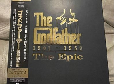 Laserdisc - The Godfather 1901-1959 The Epic