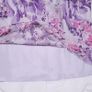 Jacques Vert Purple Pink Floral Print Chiffon Flutter Sleeve Blouse 20UK/48EU Image 4
