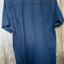 Nines NEW short sleeve shirt L navy postage FREE Image 2