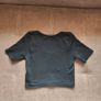 Black cropped top, size S Image 3
