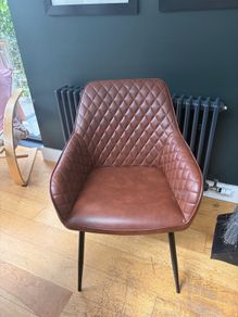 Next leather dining chairs
