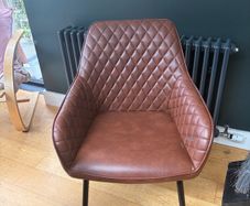 Next leather dining chairs