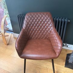 Next leather dining chairs