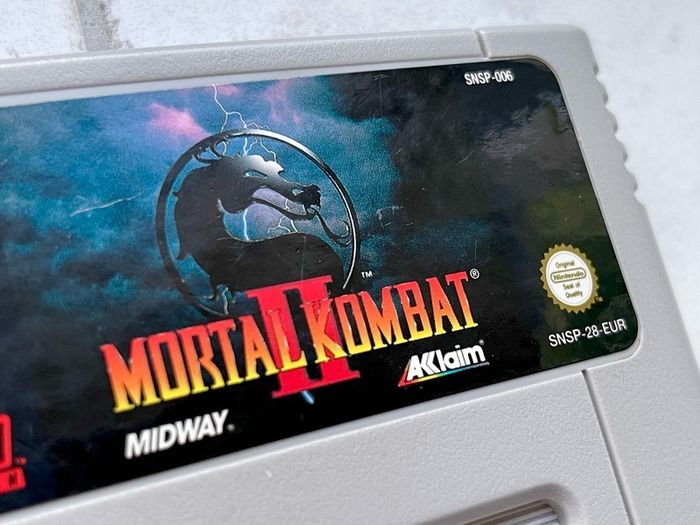 SNES Mortal Kombat 2