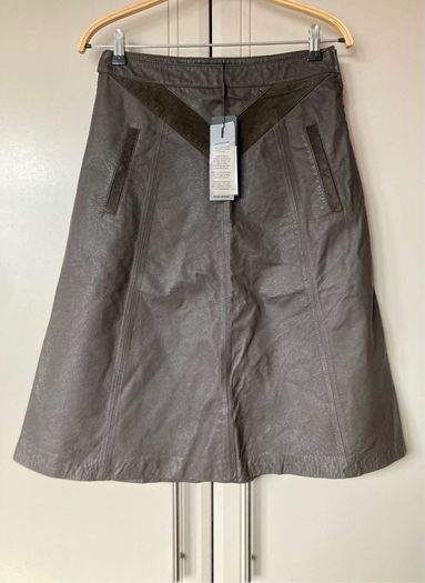 Vero Moda real leather skirt, BNWT, size 10
