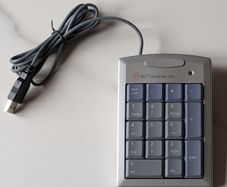 Numeric keypad