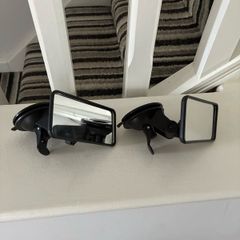 Suction rear view mirror