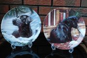 2 x Danbury Mint, Wedgwood Bone China Collectors Plates