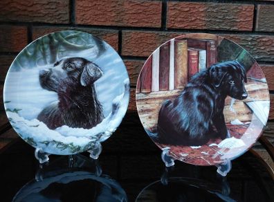 2 x Danbury Mint, Wedgwood Bone China Collectors Plates