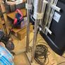 metal tv and stand Image 4