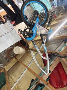 Kids ride along bike