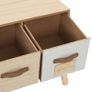 TV Cabinet with 6 Drawers 130x30x40 cm Solid Pinewood Image 6