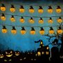 Pumpkin Lights Halloween String Lights Battery Powered Halloween Decoration Pumpkin Lights 16.5ft 20 LED for Halloween Party Indoor Outdoor Home Festival Decoration Image 4