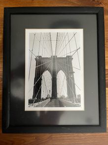 Brooklyn Bridge Framed Photograph