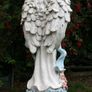 Outdoor Statue of an Angel made from Fiberglass 40" Image 8