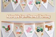 Adorable Farm Themed Bunting
