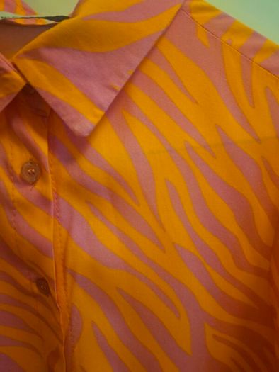 Animal print blouse