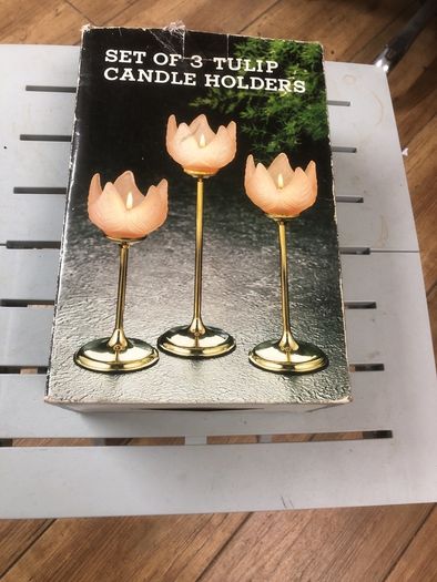 Candle  Tulip Holders