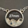 Silver & Gold Pendant Image 3