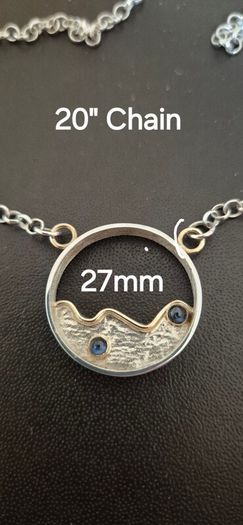 Silver & Gold Pendant