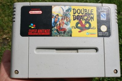 Double Dragon V 5 The Shadow Falls Snes Super Nintendo Game Eur Uk Pal