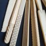 Antique Victorian Set of 9 Carved Ivory Teething Sticks Image 2