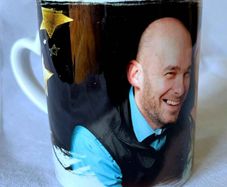 Personalised Ceramic White Coffee Mug 11oz Next Day Dispatch