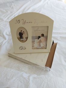 Wedding anniversary picture frame brand new