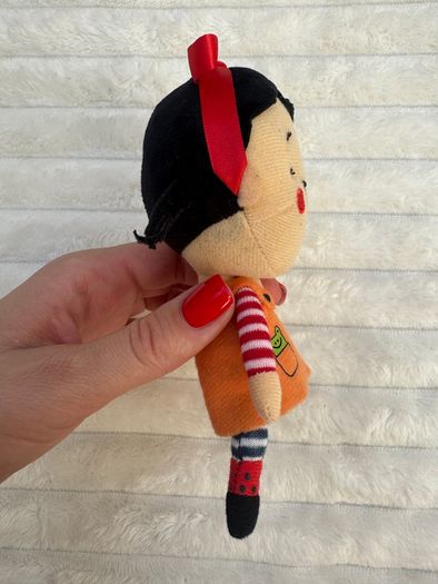 Zumbini Plush Time Hili Girl Micro Mini Plush Stuffed Toy approx. 6" Zumba Training Used Please see photos