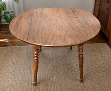 Vintage Ethan Allen Heirloom Solid Maple Drop Leaf Dining Table