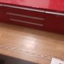 red ikea cabinet Image 2