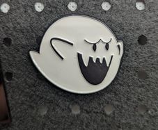 King boo Mario enamel pin